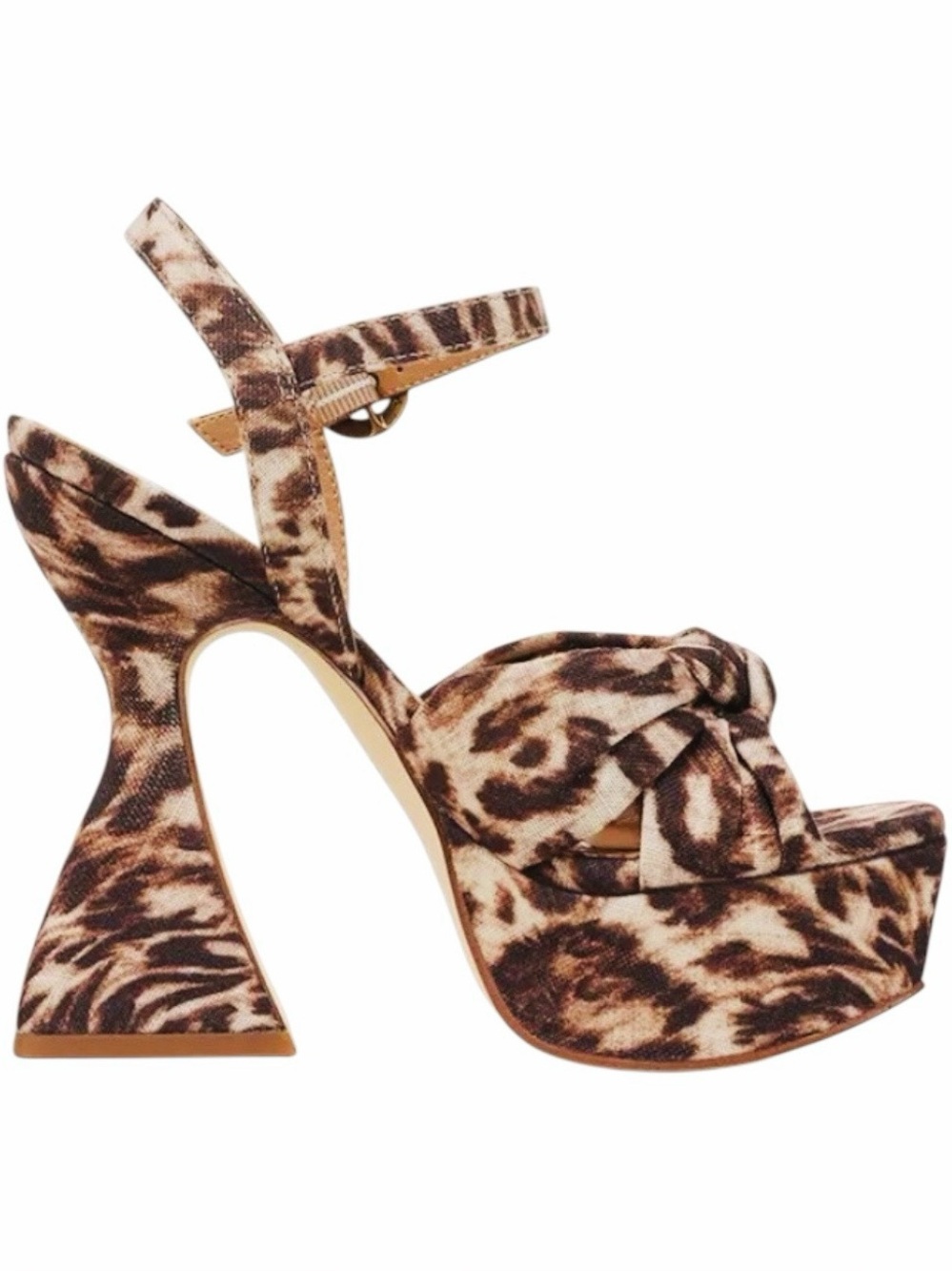 Circus NY by Sam Edelman Leopard Fabric Platform Sandals